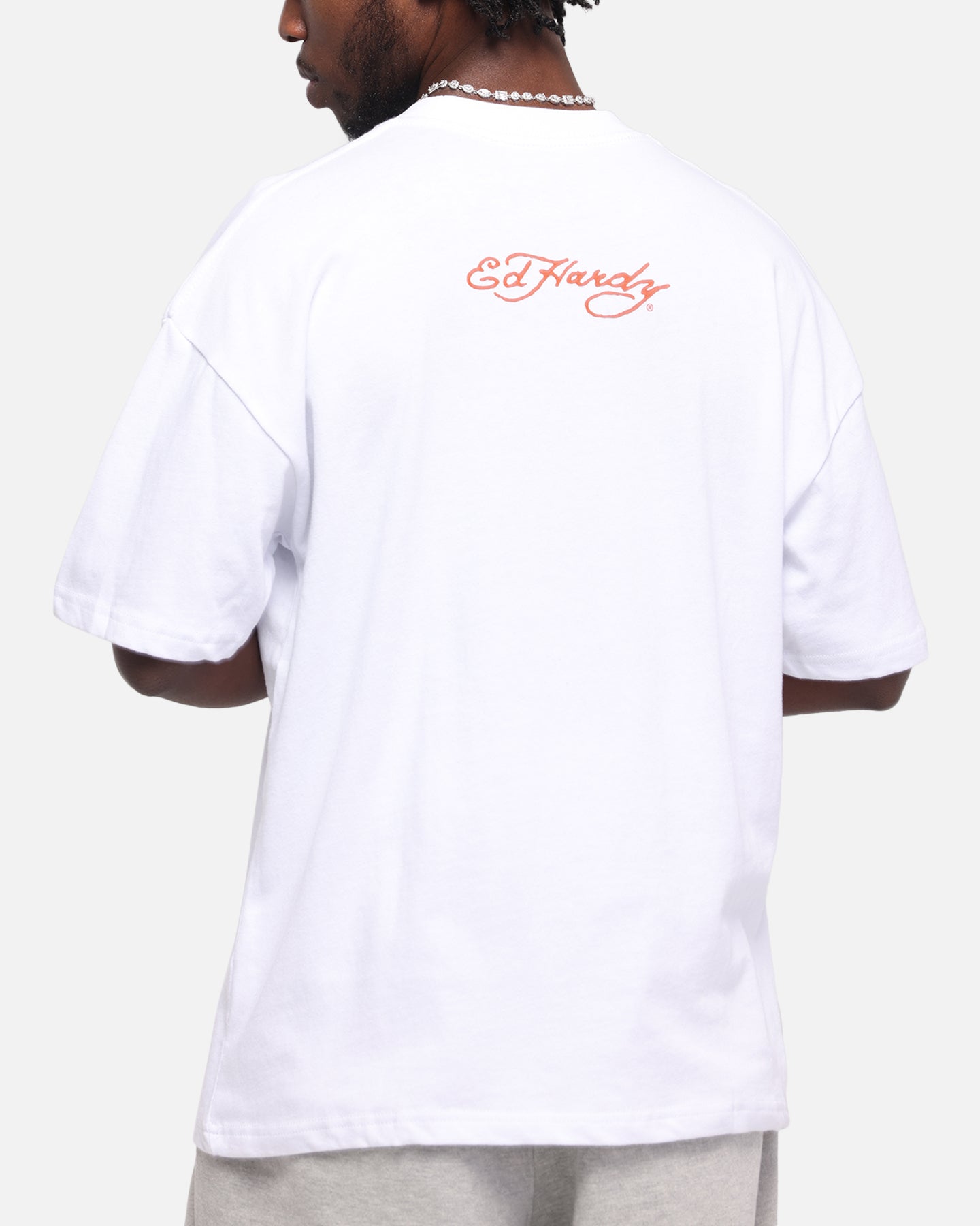 Ed Hardy Lightning T-Shirt White | Culture Kings US