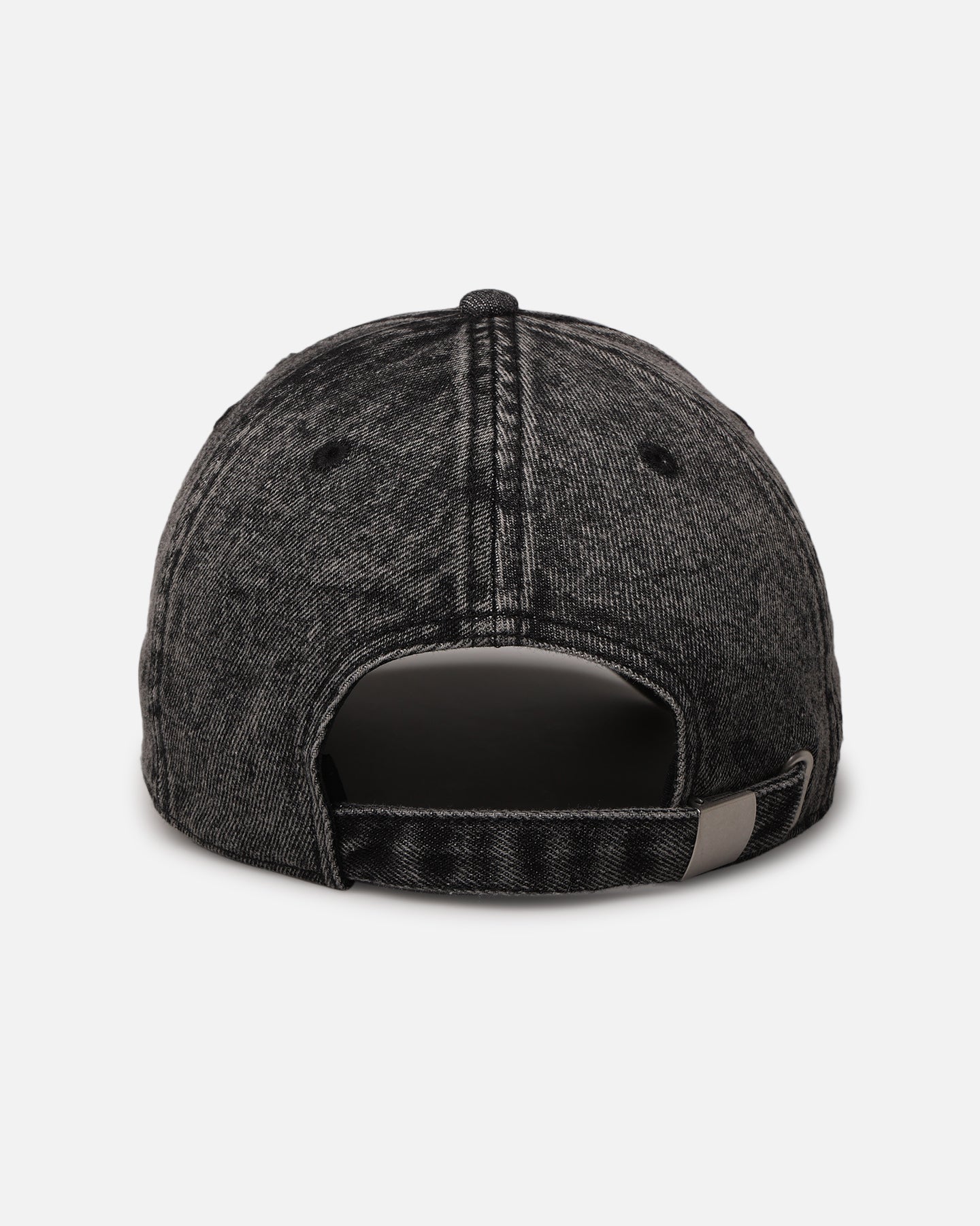 Ed Hardy Distressed Denim Strapback Cap Black Wash | Culture Kings US