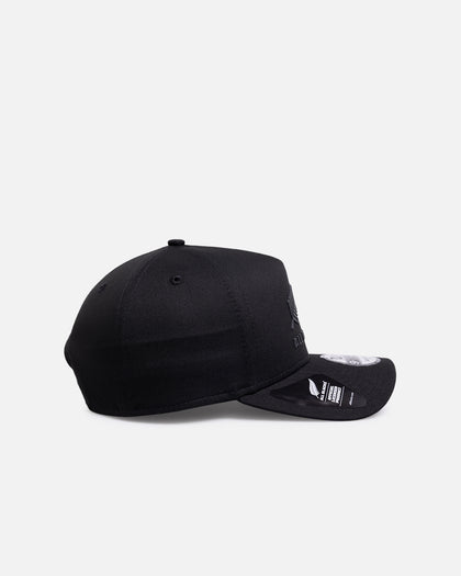 New Era New Zealand All Blacks 'TPU Badge' 9FORTY A-Frame Snapback Black