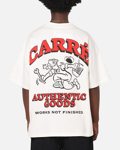 Carre Workwear Heavyweight T-Shirt Off White