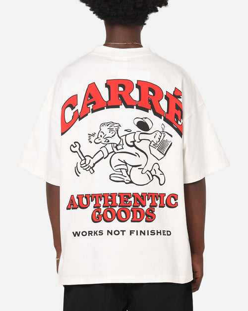 Carre Workwear Heavyweight T-Shirt Off White