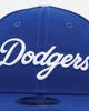 New Era X Felt Los Angeles Dodgers 9FIFTY Snapback Light Royal