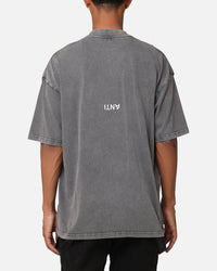 The Anti Order Legion Mock Neck T-Shirt Washed Charcoal