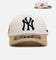 Pro Standard New York Yankees 'Signature Suede' Pro Pinch Strapback Eggshell