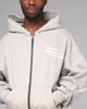 Loiter Ultra Hybrid Premium Zip Hoodie Grey