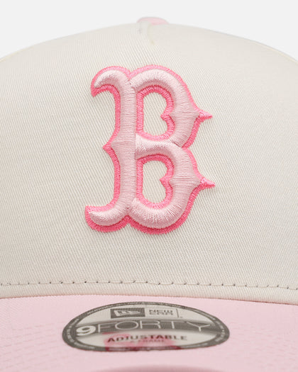 New Era Boston Red Sox 'Lover's Club' 9FORTY A-Frame Snapback Chrome