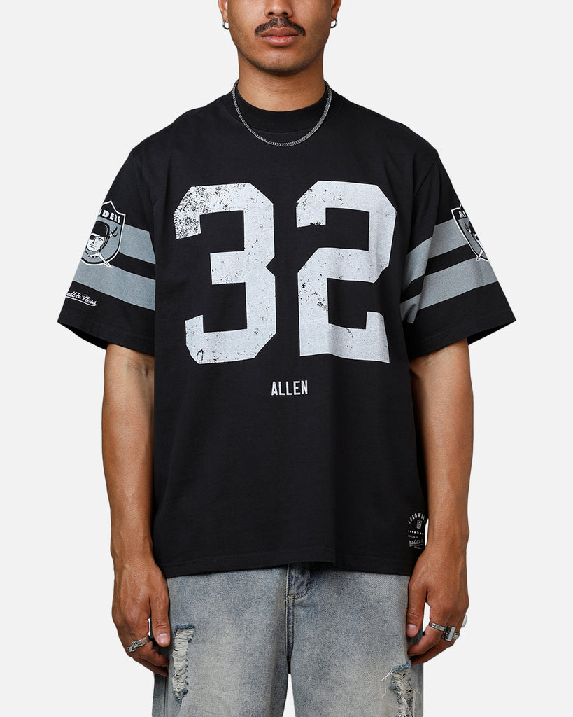 シャツ Mitchell & Ness NFL Raiders Marcus Allen Mitchell & Ness Las Vegas Raiders Marcus Allen Boxy T-Shirt Faded