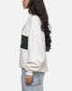 Mitchell & Ness Wallabies Heritage Quarter Zip Crewneck Vintage White