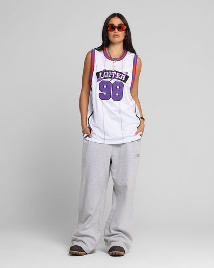 Loiter Midway Jersey White/Purple