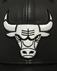 New Era Chicago Bulls 'Core PU Leather' 59FIFTY Fitted Black/White