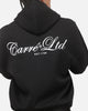Carre Mini Script Hoodie Black