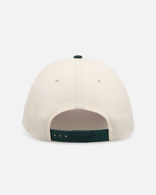 New Era Detroit Tigers 'Pink Satin Hearts Green' 9FORTY A-Frame Snapback Chrome/Dark Green