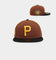 New Era Pittsburgh Pirates 'Harvest' 59FIFTY Fitted Dark Brown