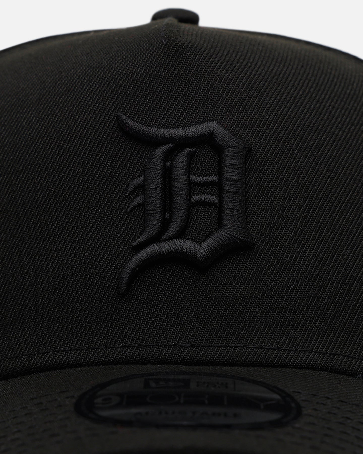 New Era Detroit Tigers 'Easy Black' 9FORTY A-Frame Snapback Black