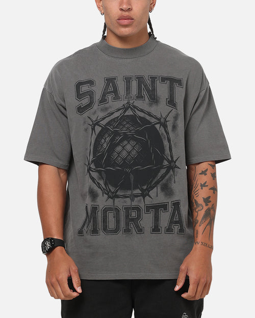 Saint Morta Blood Sport T-Shirt Washed Charcoal
