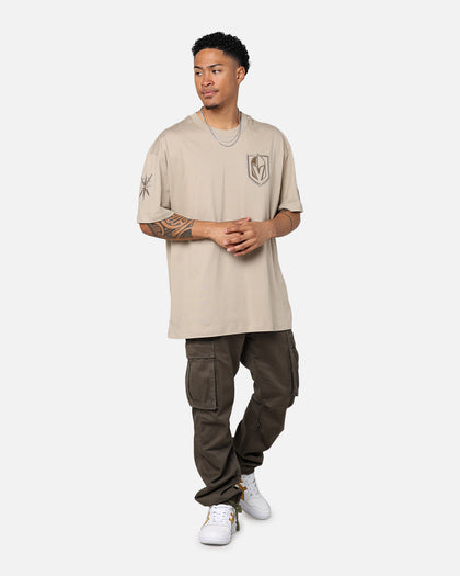 Pro Standard Vegas Golden Knights Drop Shoulder T-Shirt Taupe