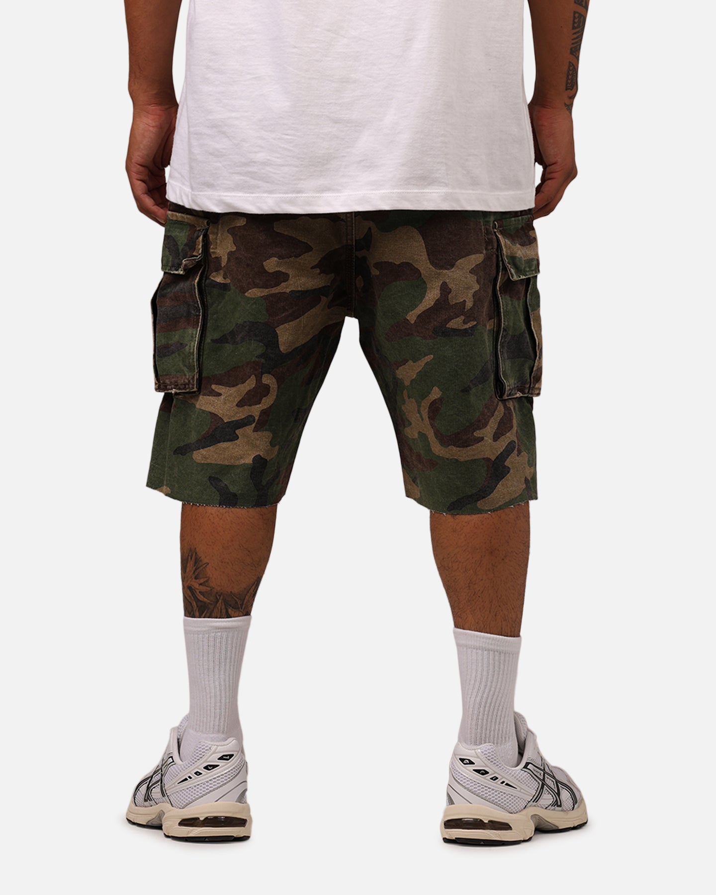 MNML Ultra Baggy Ruff Pocket Camo Shorts Hunter Camo | Culture