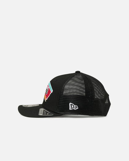New Era San Antonio Spurs 'HWC' 9SEVENTY Trucker Stretch Snapback Black