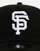 New Era San Francisco Giants 'Black And White' 9FORTY A-Frame Snapback Black/White