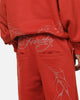 Ed Hardy Cyber Rhinestone Track Pants Red