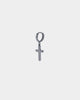 NXS Mini Cross Earring Black