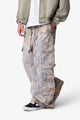 MNML Rave Double Cargo Pants Grass Camo