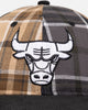 New Era Chicago Bulls 'Multi Panel Plaid' 9FIFTY High Crown Strapback Plaid