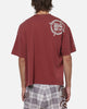 Worship Catharsis Box Crop T-Shirt Port Wine