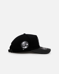 Pro Standard New York Yankees 'Black Chenille' Pro Pinch Strapback Black