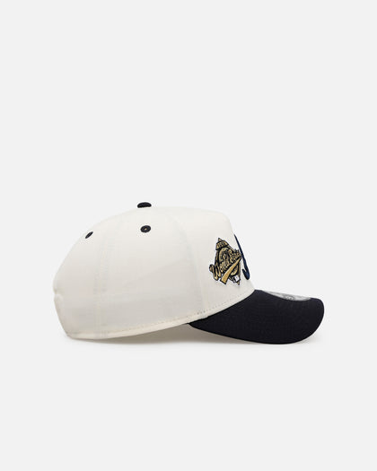 New Era Atlanta Braves 'World Series Logo' 9FORTY A-Frame Snapback Chrome