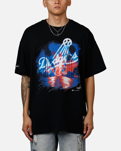 Mitchell & Ness Los Angeles Dodgers Soaring T-Shirt Black