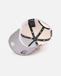 New Era New York Knicks 'Realtree Visor' 9FORTY A-Frame Snapback Cream/Camo