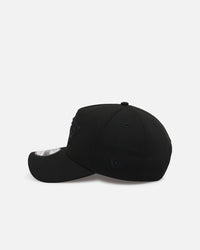 New Era New England Patriots 'Black on Black' 9FORTY A-Frame Snapback Black/Black