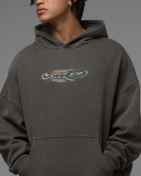 Loiter Speedform Hoodie Washed Charcoal