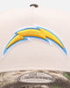 New Era Los Angeles Chargers 'Realtree Visor' 9FORTY A-Frame Snapback Cream/Camo