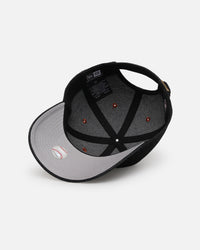 New Era Chicago White Sox "Black Denim" Classic Casual Strapback Black Denim/Rust Contrast