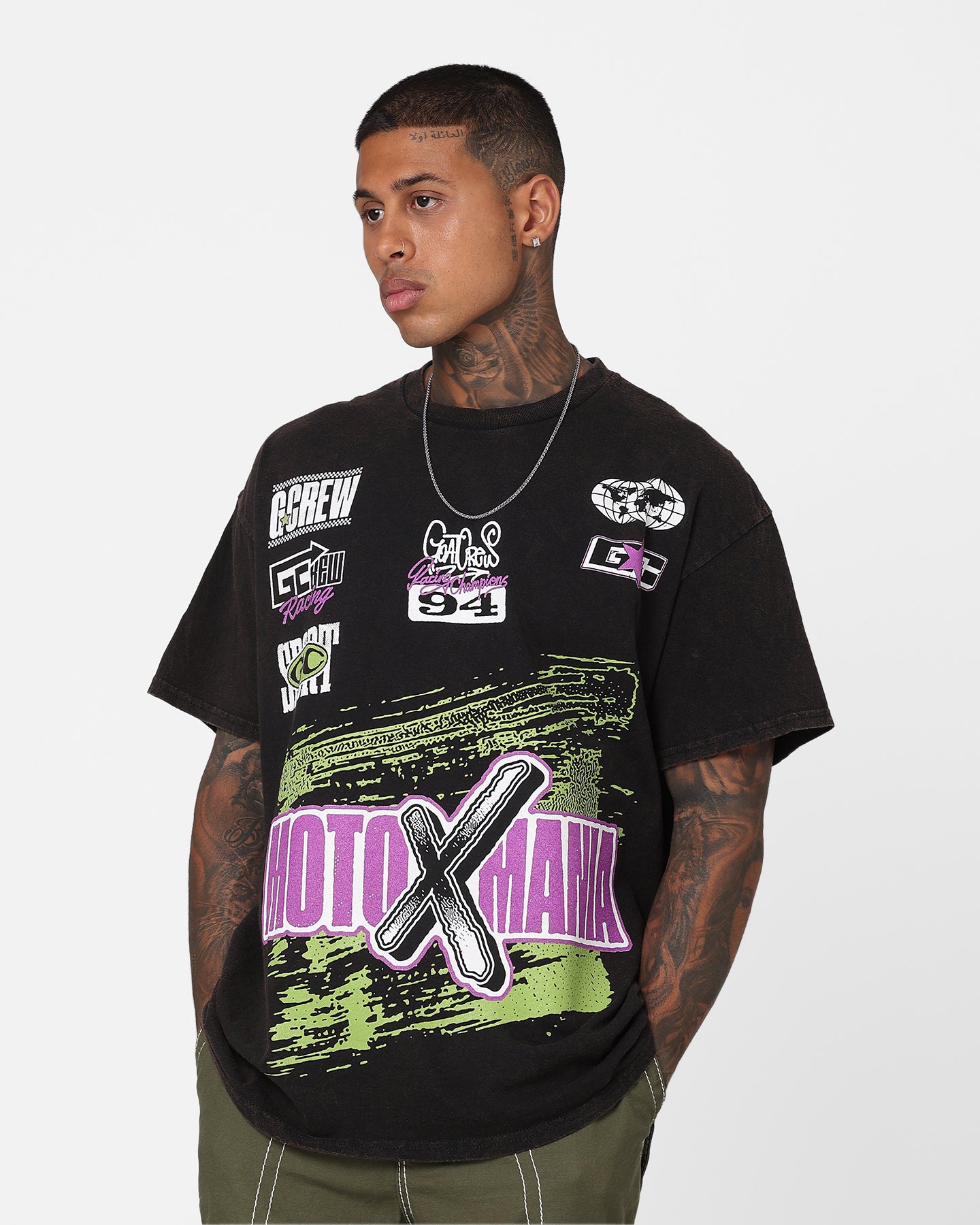 Goat Crew Moto X Mania T-Shirt Black | Culture Kings US