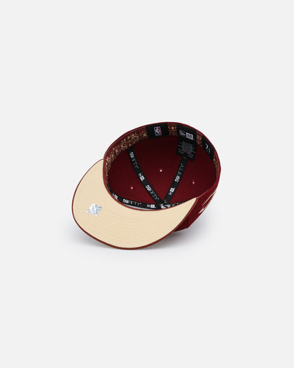 New Era Cleveland Cavaliers 'NBA CE Headwear Collection' 59FIFTY Fitted Dark Red