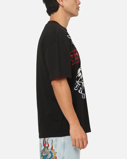 Ed Hardy Flash T-Shirt Black