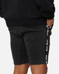 Saint Morta Sport X Walk Shorts Black Shadow