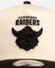New Era Canberra Raiders 'Chrome Black' 9FORTY A-Frame Snapback White/Black