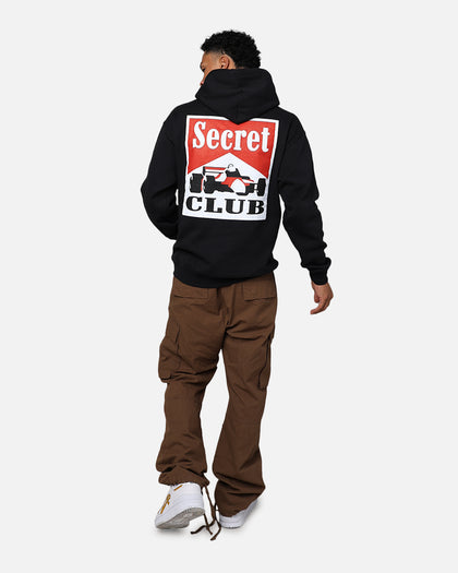Secret Club Racing Hoodie Black