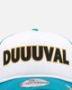 New Era Jacksonville Jaguars 'Team Motto' 9FORTY A-Frame Trucker Snapback Official Team Colors