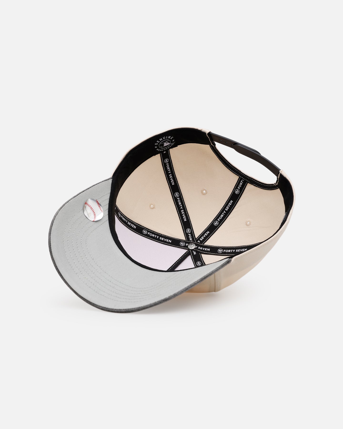 47 Brand New York Mets 'Washed Black Visor' 47 Offside Snapback