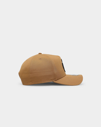 New Era X Culture Kings 9FORTY A-Frame Snapback Wheat/Black