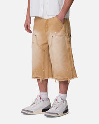 MNML Ultra Baggy Work Shorts Tan