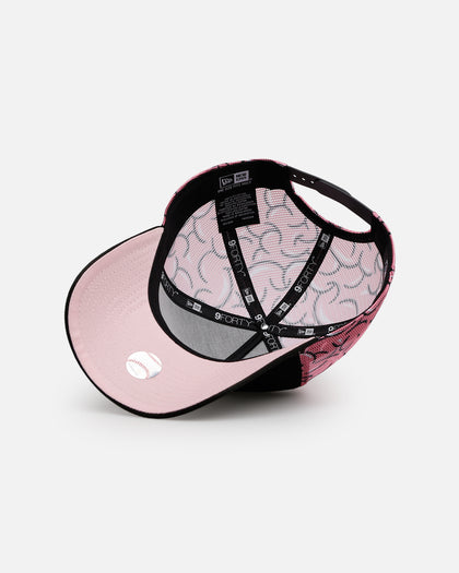 New Era San Diego Padres 'Thoughtful' 9FORTY A-Frame Trucker Snapback Black/Pink