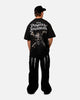 Goat Crew Disney Pirates Of The Caribbean Pirates Group Vintage T-Shirt Black Acidwash