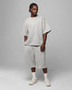 Loiter Dark Performance Fleece Shorts Grey