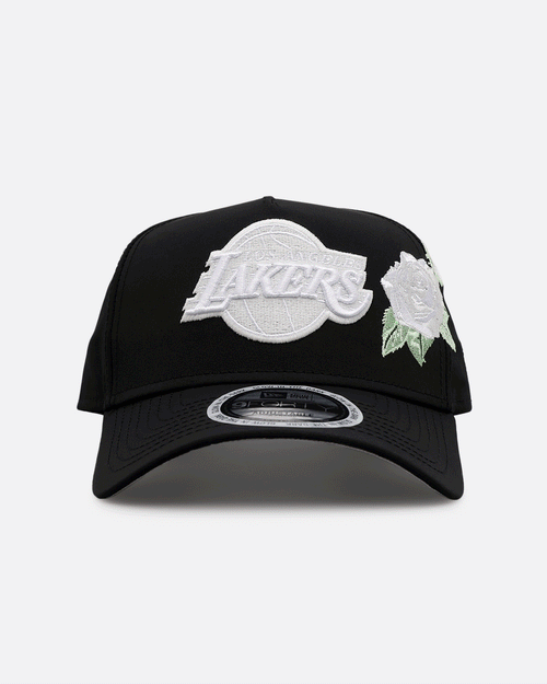 New Era Los Angeles Lakers 'Glow Rose' 9FORTY A-Frame Snapback Black